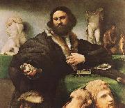 Portrait of Andrea Odoni Lorenzo Lotto